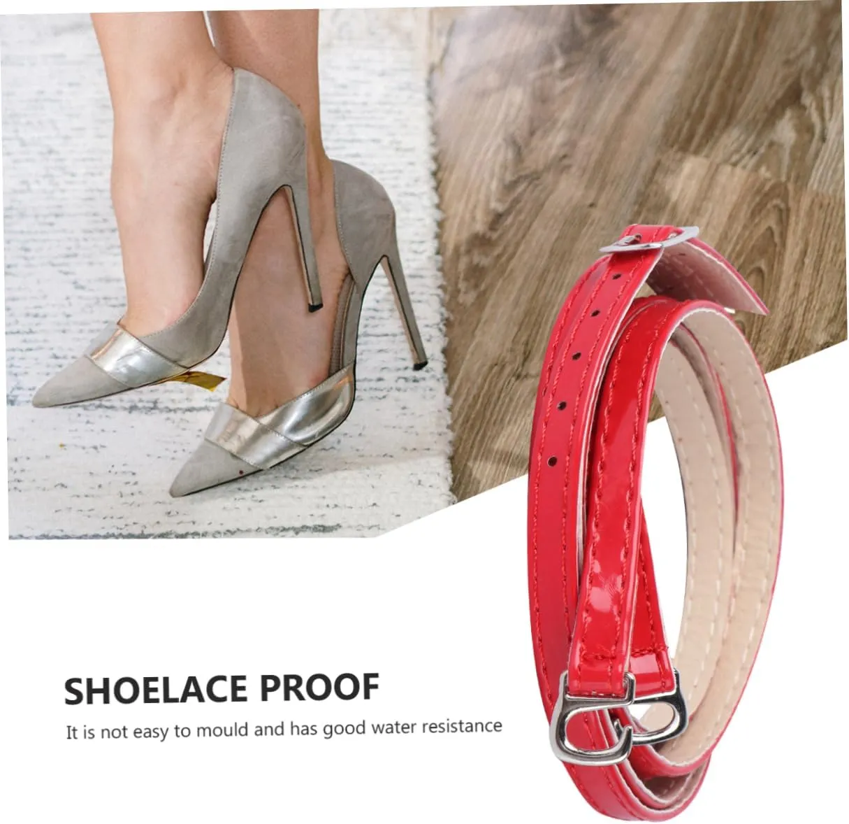 1pair Cross High Heel Straps Exercise Shoes for Women Leather Laces Heels Wide Leather Shoe Laces