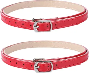 1pair Cross High Heel Straps Exercise Shoes for Women Leather Laces Heels Wide Leather Shoe Laces