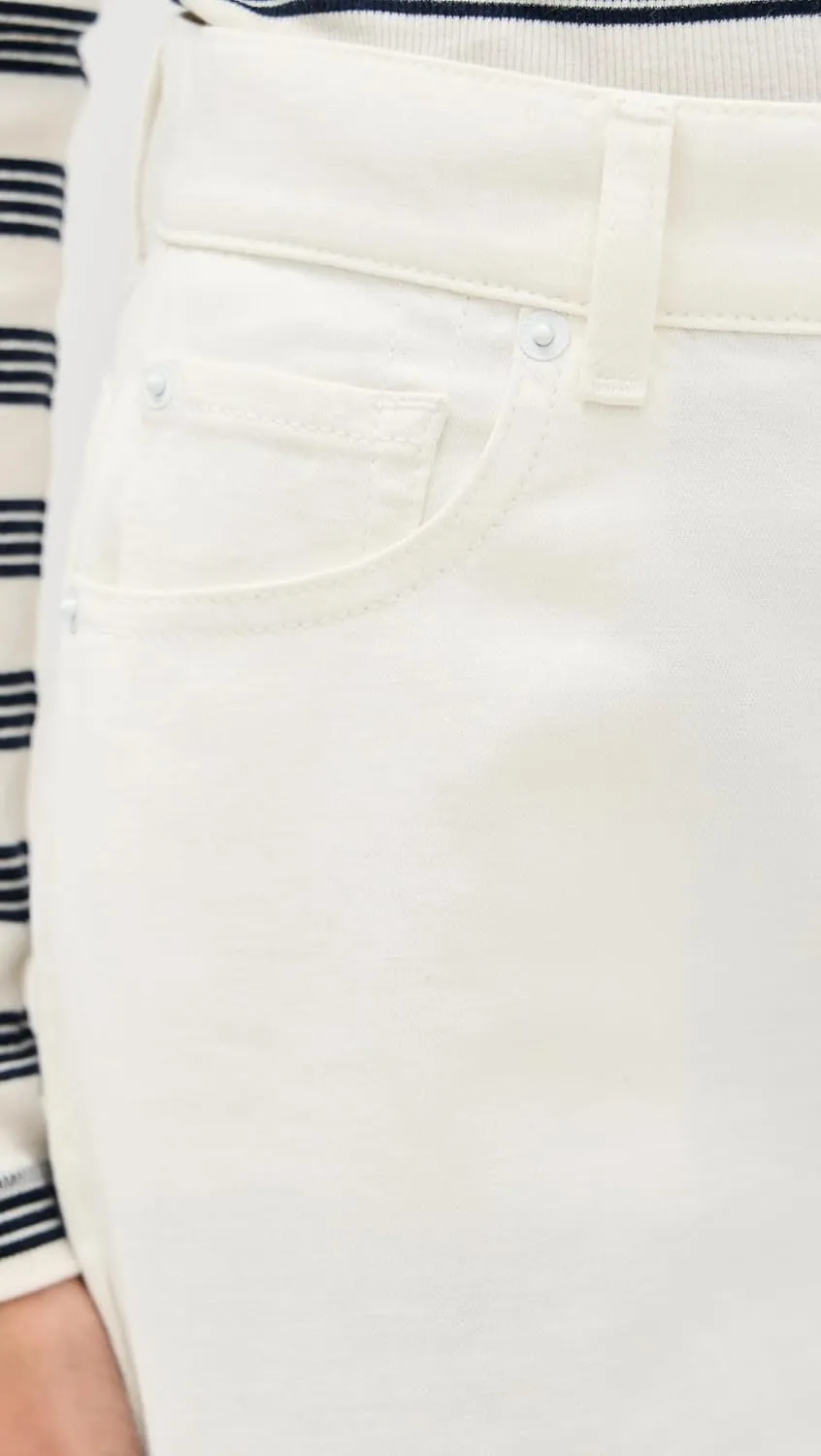 7 For All Mankind Women's Willow Wide Crop