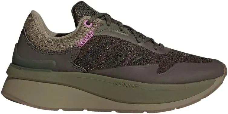 adidas Womens Znchill Lace Up Sneakers Shoes Casual - Green