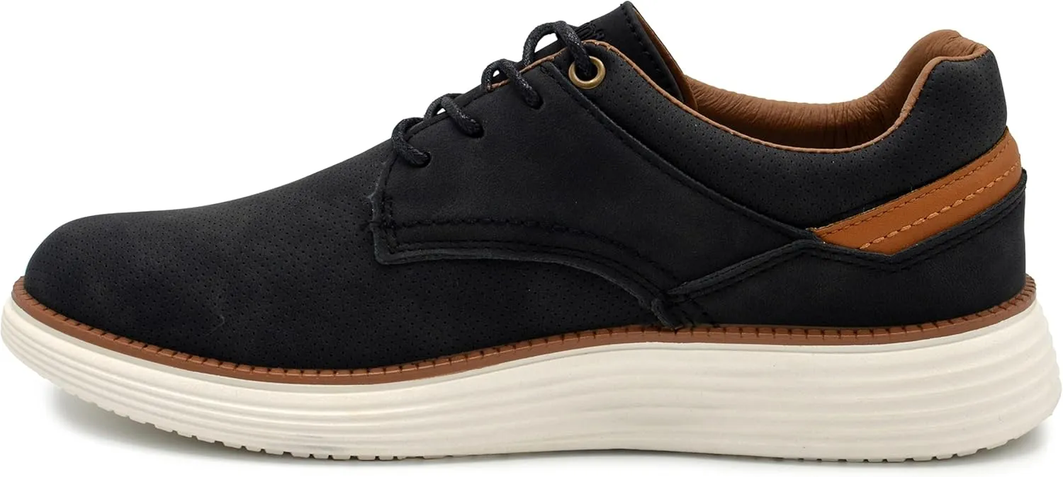 AKADEMIKS Men's Dayton Oxford, Comfortable Footwear for Formal and Casual Wear