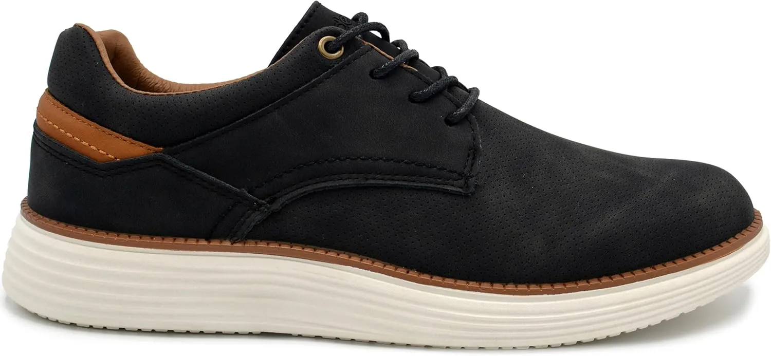AKADEMIKS Men's Dayton Oxford, Comfortable Footwear for Formal and Casual Wear