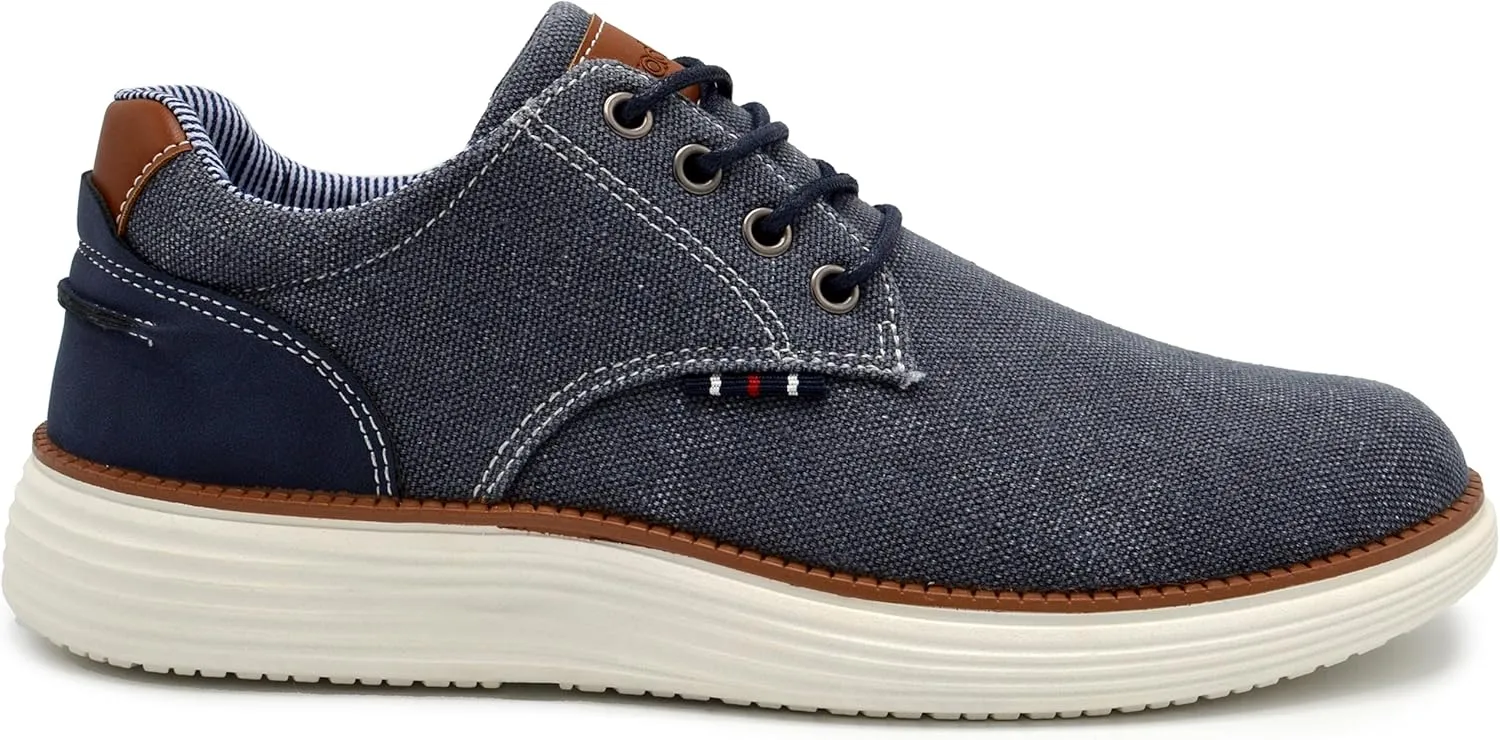 AKADEMIKS Men's Dayton Oxford, Comfortable Footwear for Formal and Casual Wear