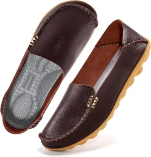 Alicegana Loafers for Women Shoes Casual: Slip on Flat Shoes Ladies Comfortable Dressy Moccasins Driving Penny Loafers