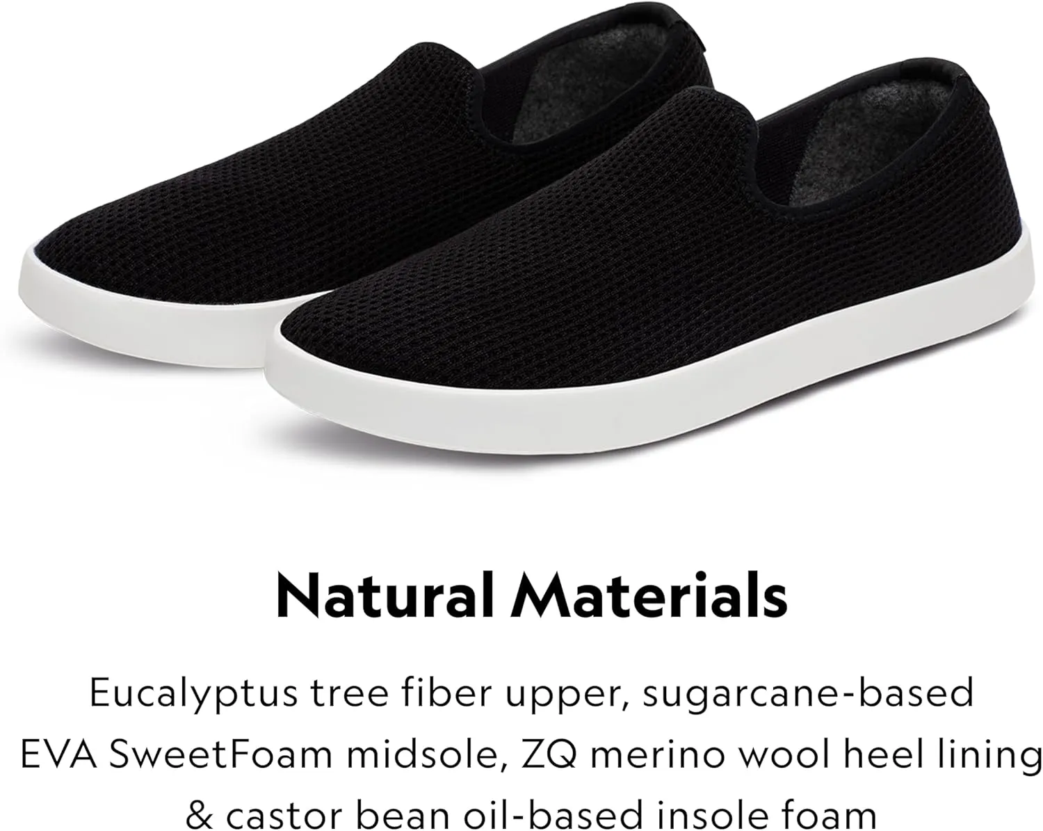 Allbirds Men’s Tree Loungers Everyday Slip-On Sneakers, Machine Washable Shoe Made with Natural Materials