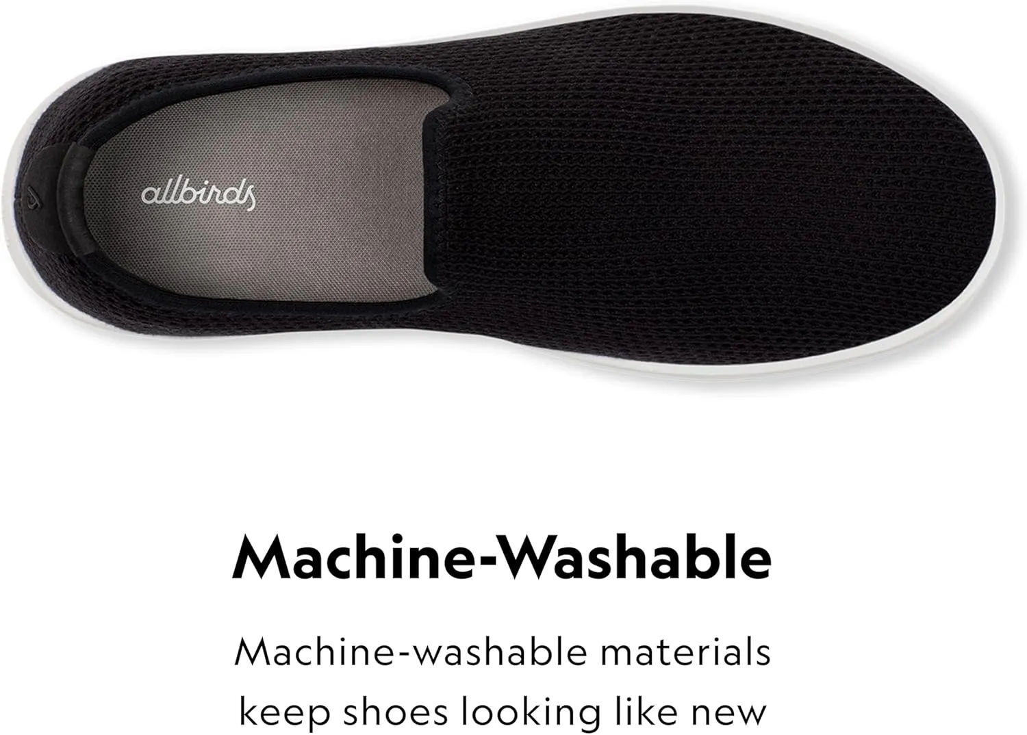 Allbirds Men’s Tree Loungers Everyday Slip-On Sneakers, Machine Washable Shoe Made with Natural Materials