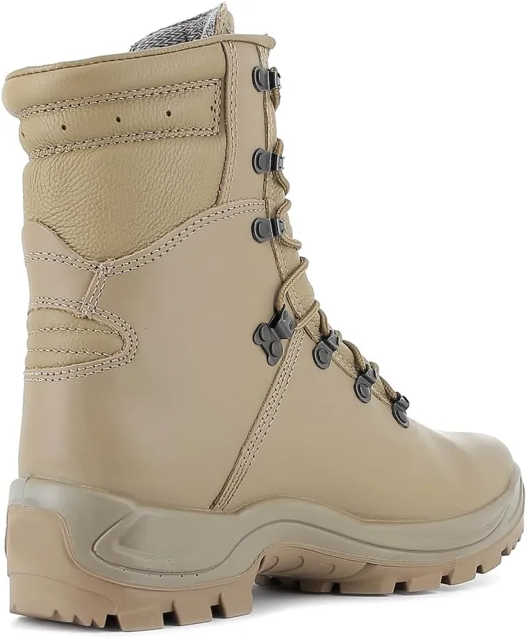 Alpina ARPENAZ Premium Men's Leather Boots - Mid Calf Waterproof Shoes with Sympatex Breathable Membrane and Vibram All Weather Grip Vibram Made in Europe