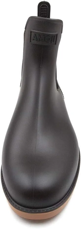 Amoji Unisex Ankle Chelsea Rain Short Rubber Boots 919