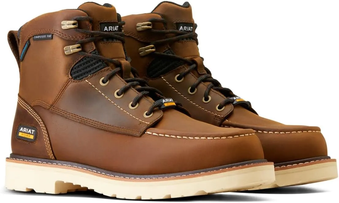 Ariat Men's Rebar Lift 6" Waterproof Composite Toe Work Boot