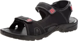 Avalanche Men's Open Toe Strap Adjustable Waterproof Fisherman Sandal Summer Beach Water Shoe