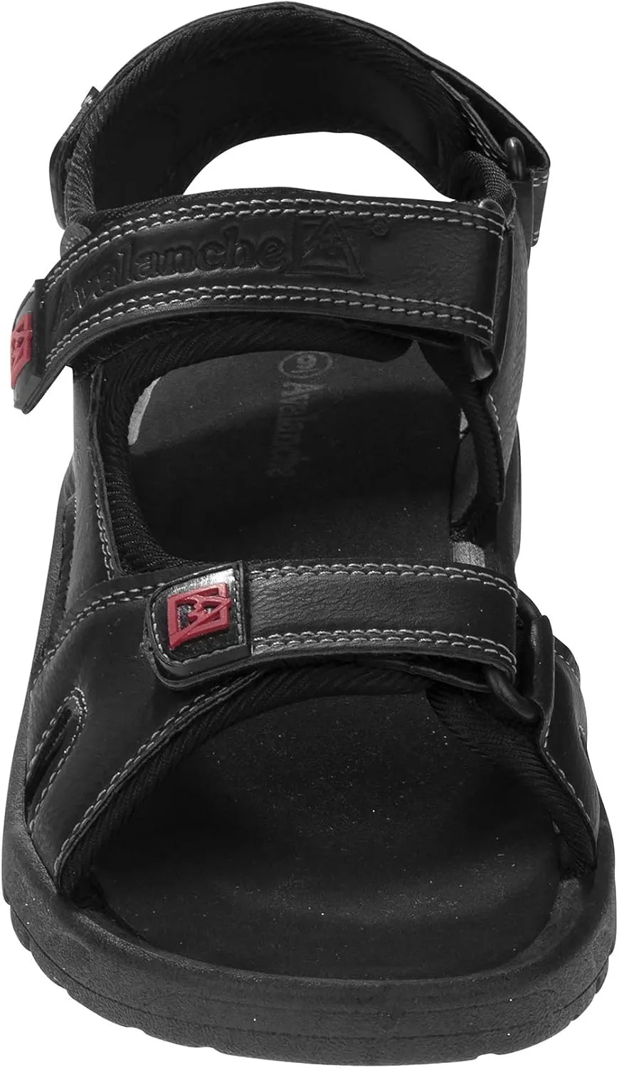 Avalanche Men's Open Toe Strap Adjustable Waterproof Fisherman Sandal Summer Beach Water Shoe