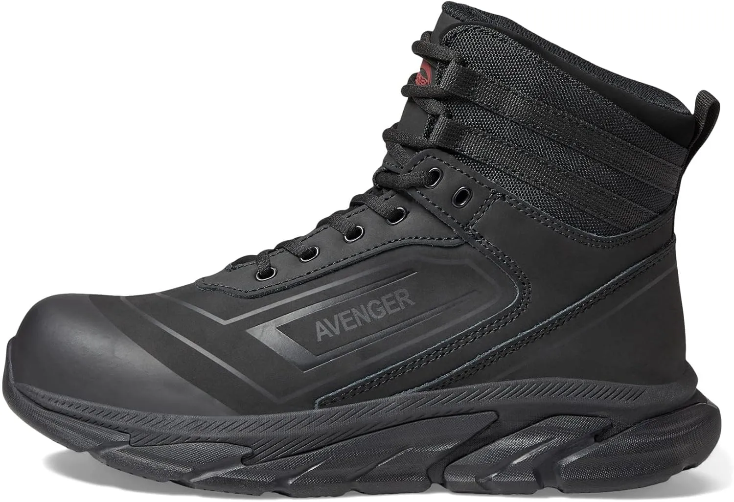 Avenger Work Boots K4 6" Boot - Boots for Men - Leather Upper - Mesh Lining - Round Toe - Padded Collar