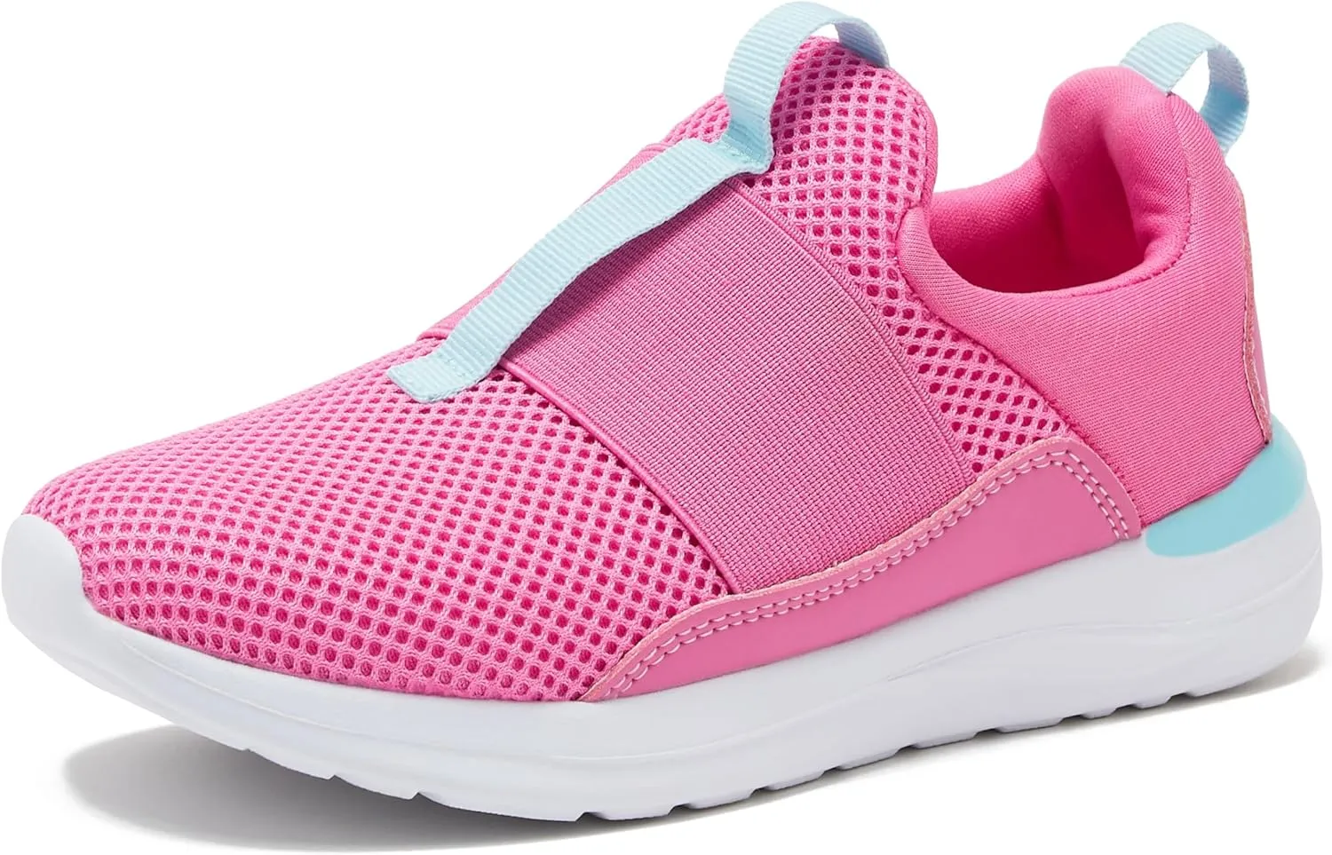 Avia Avi-Play Slip On Boys and Girls Sneakers - Lightweight Tennis, Athletic, No Tie Girls and Boys Shoes - Little and Big Kids Tennis Shoes Size 11-7 - Black, Navy Blue, Grey, White, Pink or Purple