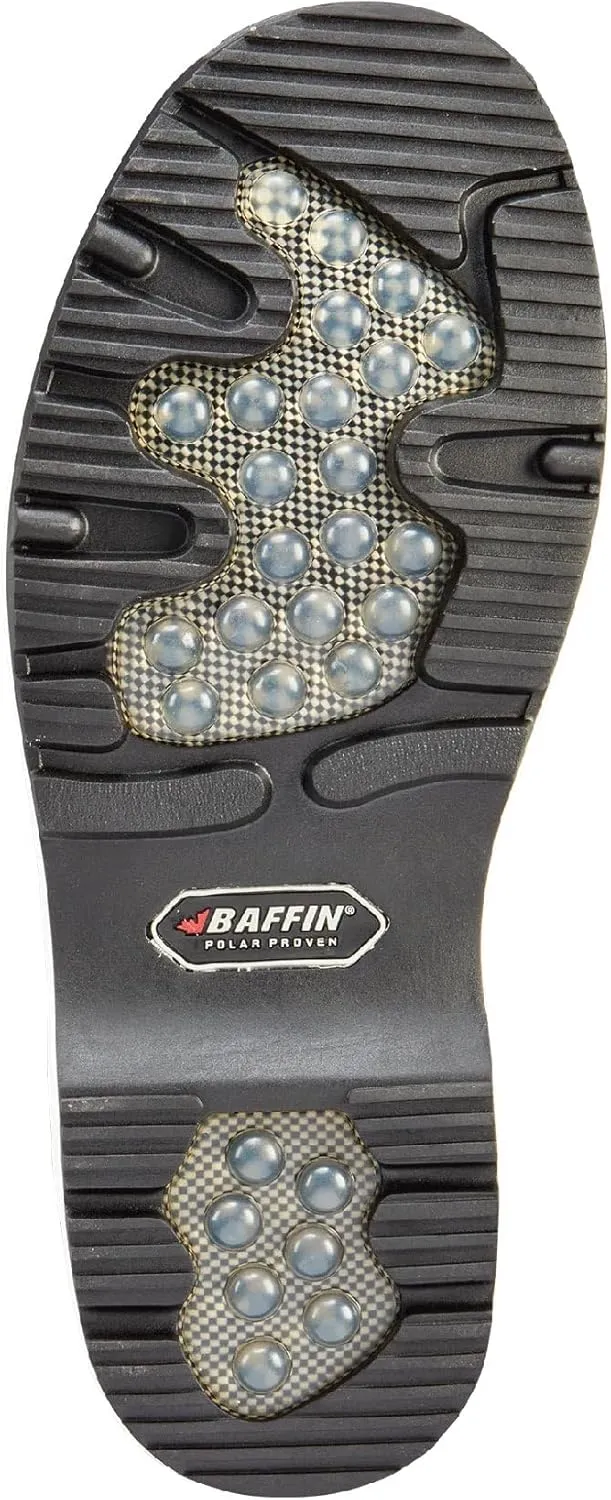 Baffin Icefield,Women's Boots, Low-Calf Height, Available in Black & White color, for Snow-covered Frozen terrains, Snowshoe Compatible