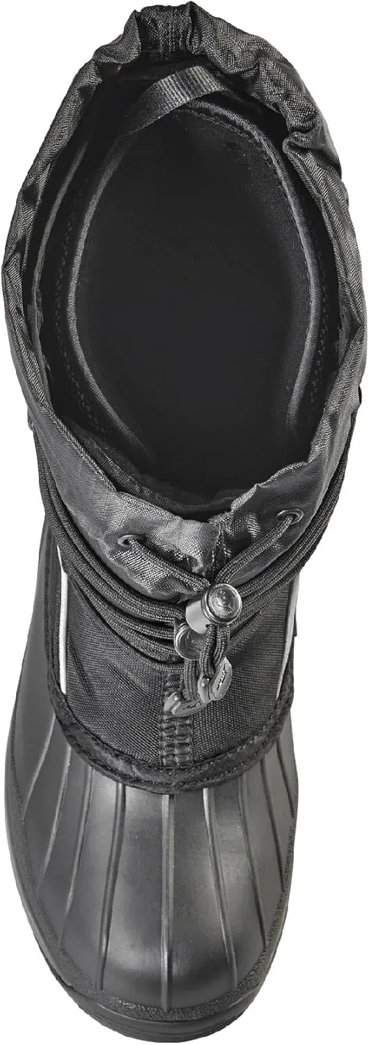 Baffin Icefield,Women's Boots, Low-Calf Height, Available in Black & White color, for Snow-covered Frozen terrains, Snowshoe Compatible