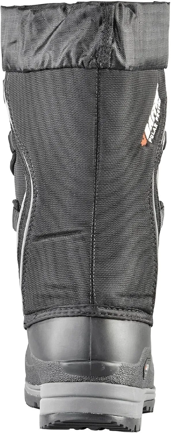 Baffin Icefield,Women's Boots, Low-Calf Height, Available in Black & White color, for Snow-covered Frozen terrains, Snowshoe Compatible