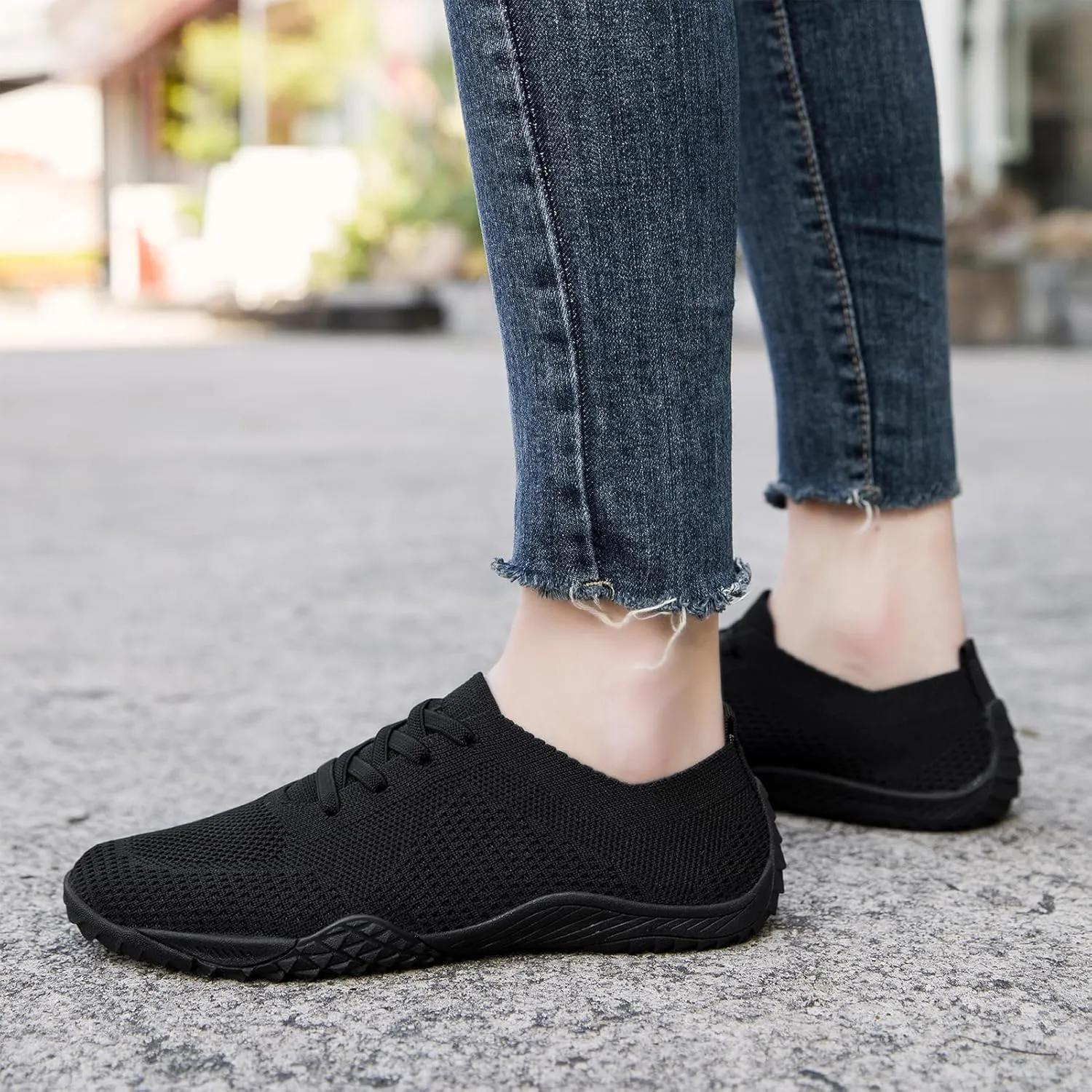 Barefoot Shoes Women Tennis Slip On Sneakers for Women Gym Running Zero Drop Workout Trail Minimalist Shoes