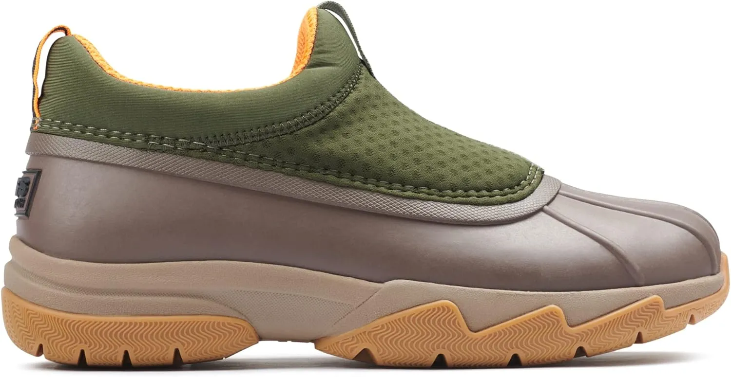 BASS OUTDOOR Men's Field Duck Low Slipo Rain Shoe