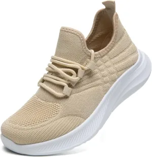 Bernal Walking Running Shoes for Women Mesh Upper Lightweight Casual Comfortable Shoes for Gym Travel Running Work