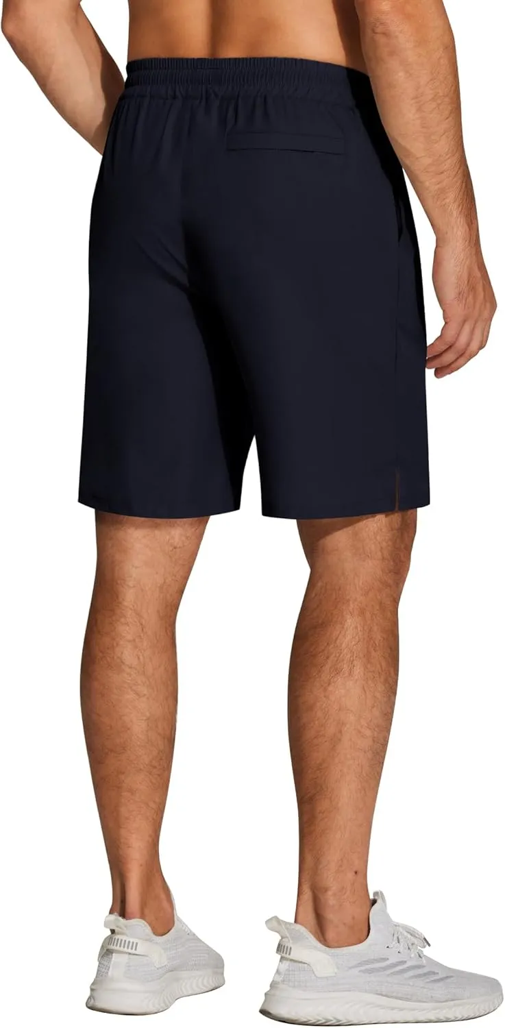 COOFANDY Men's Athletic Running Shorts Quick Dry Lightweight Gym Workout Training Sports Shorts with Pockets
