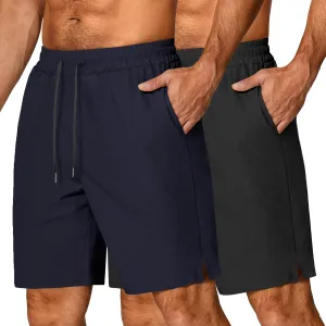 COOFANDY Men's Athletic Running Shorts Quick Dry Lightweight Gym Workout Training Sports Shorts with Pockets