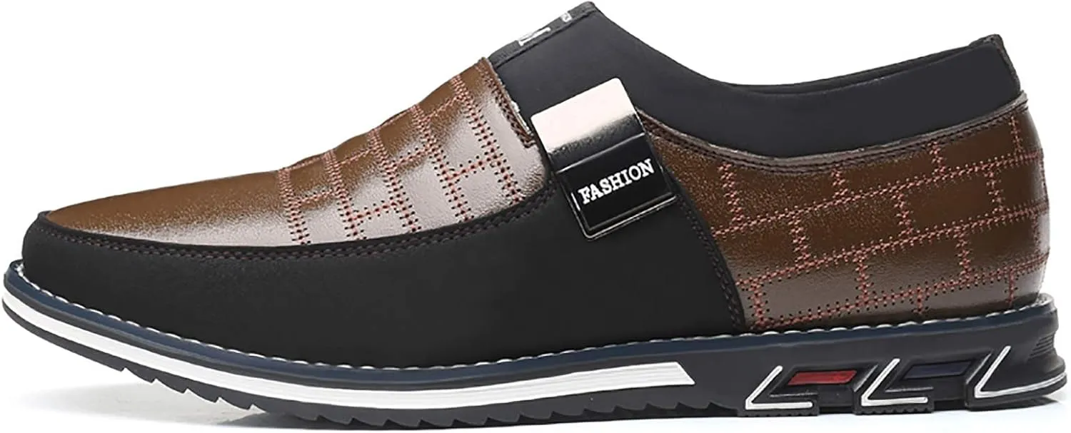 COSIDRAM Mens Casual Shoes Sneakers Loafers Comfort Walking Shoes for Male Business Work Office Dress