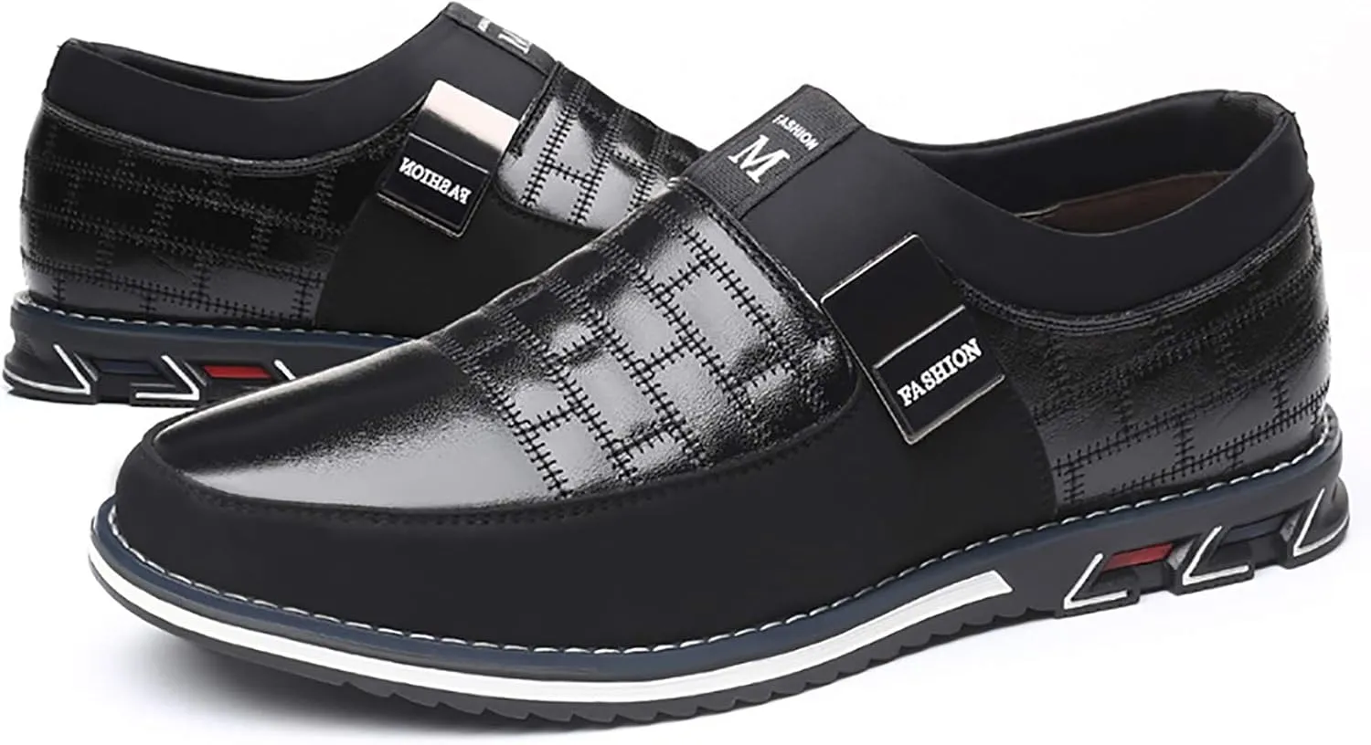 COSIDRAM Mens Casual Shoes Sneakers Loafers Comfort Walking Shoes for Male Business Work Office Dress