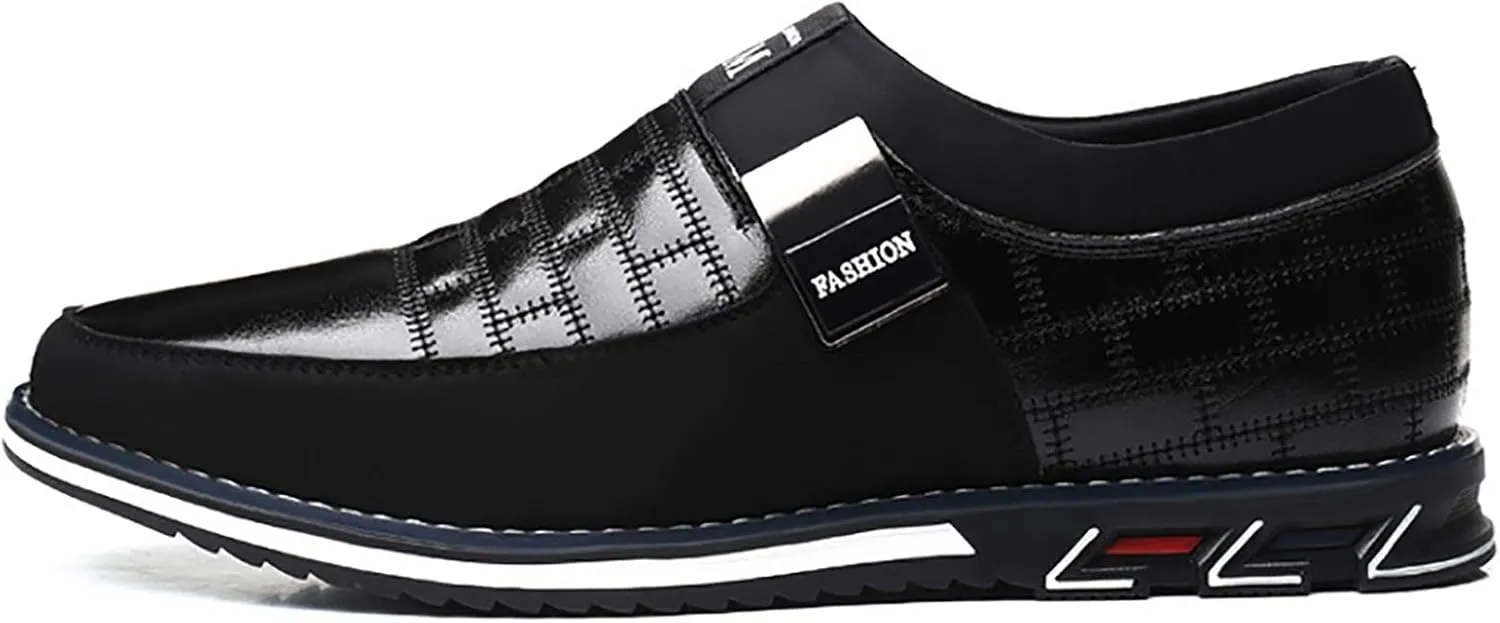 COSIDRAM Mens Casual Shoes Sneakers Loafers Comfort Walking Shoes for Male Business Work Office Dress