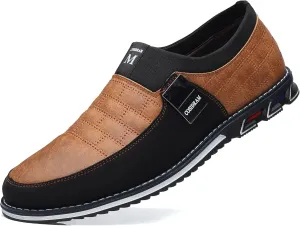 COSIDRAM Mens Casual Shoes Sneakers Loafers Comfort Walking Shoes for Male Business Work Office Dress