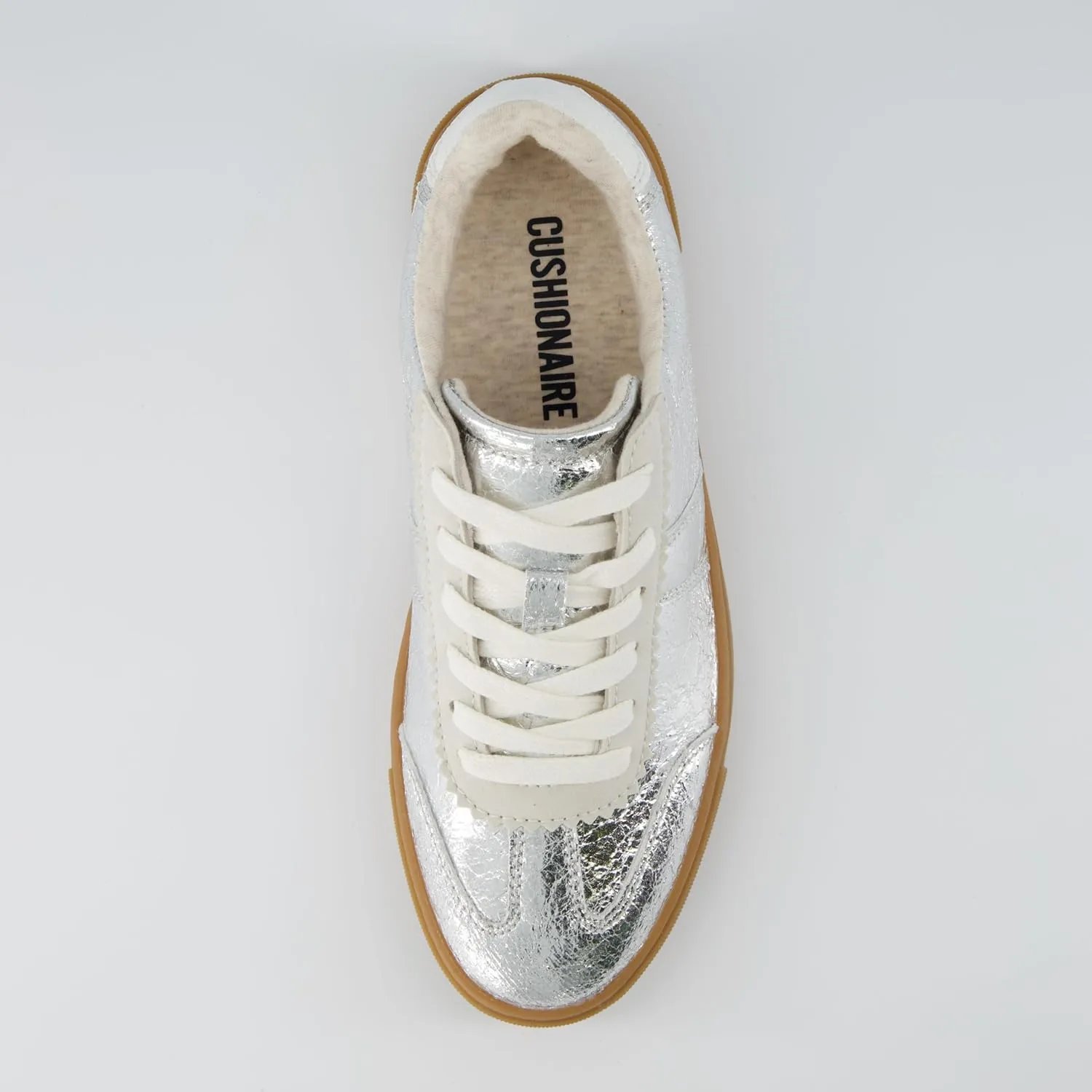CUSHIONAIRE Women's Balance Lace Up Sneaker  Comfort Foam, Wide Widths Available