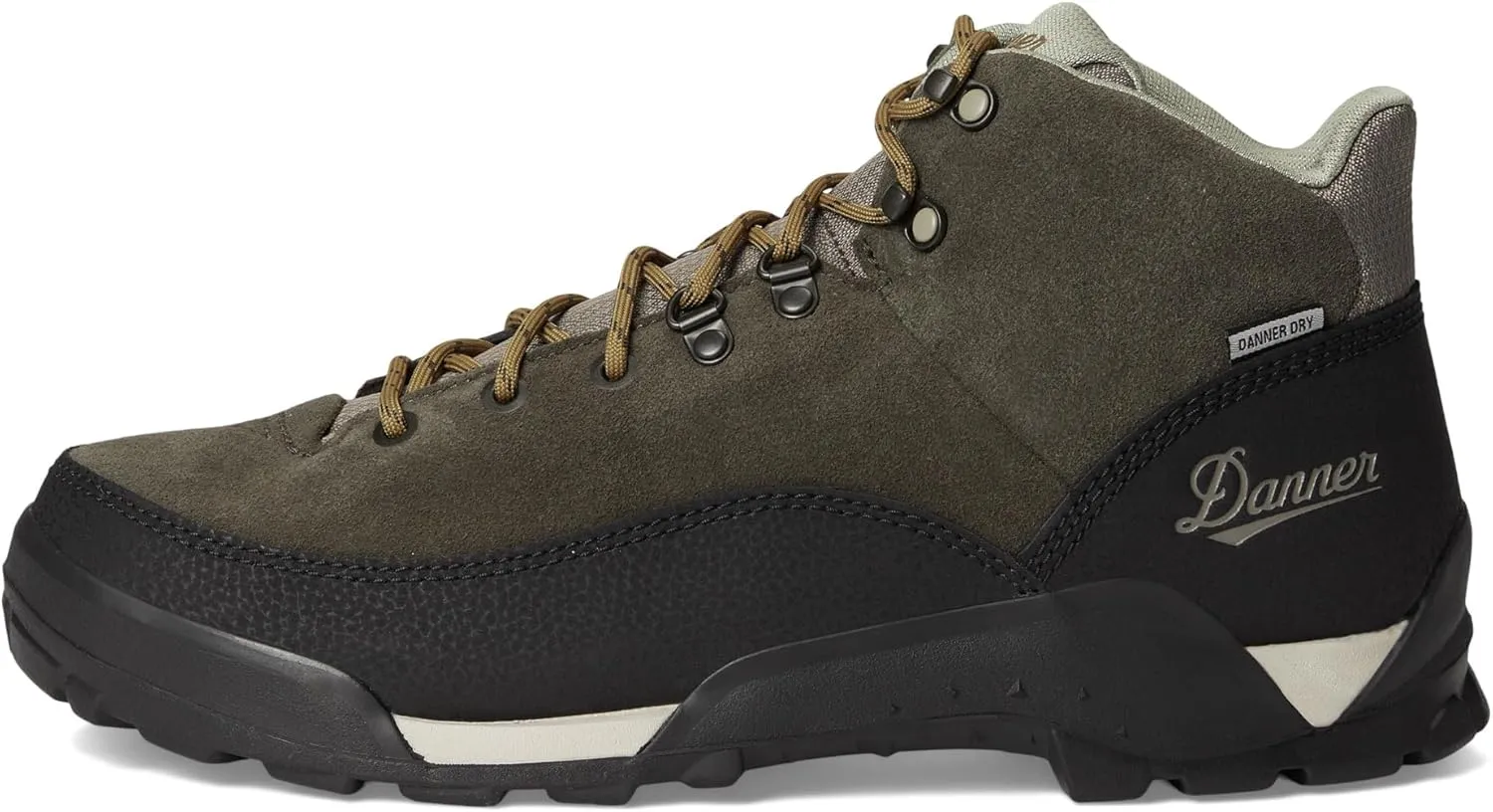 Danner Panorama 6” Waterproof Hiking Boots for Men with Rich Suede Upper, Breathable Dry Barrier, Comfort Footbed, and Traction Outsole