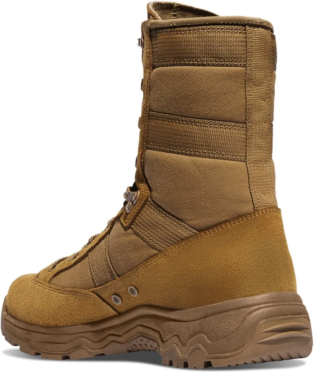 Danner Reckoning STF 8" Military Boots for Men - Durable Rough-Out Leather & 1000D Nylon with Breathable Mesh Lining & All-Terrain Traction Outsole