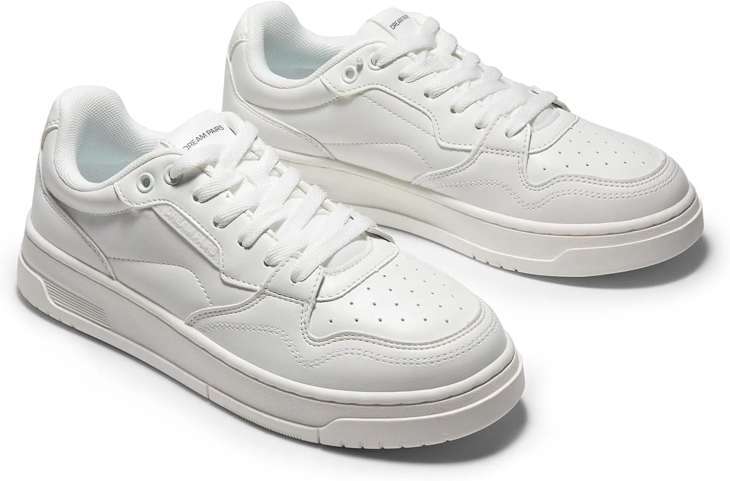 DREAM PAIRS Women's Fashion Walking Skateboard Court Sneakers Comfortable Low-Top Lace-Up Non-Slip Retro Vintage Casual Classic Athletic Shoes