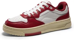 DREAM PAIRS Women's Fashion Walking Skateboard Court Sneakers Comfortable Low-Top Lace-Up Non-Slip Retro Vintage Casual Classic Athletic Shoes