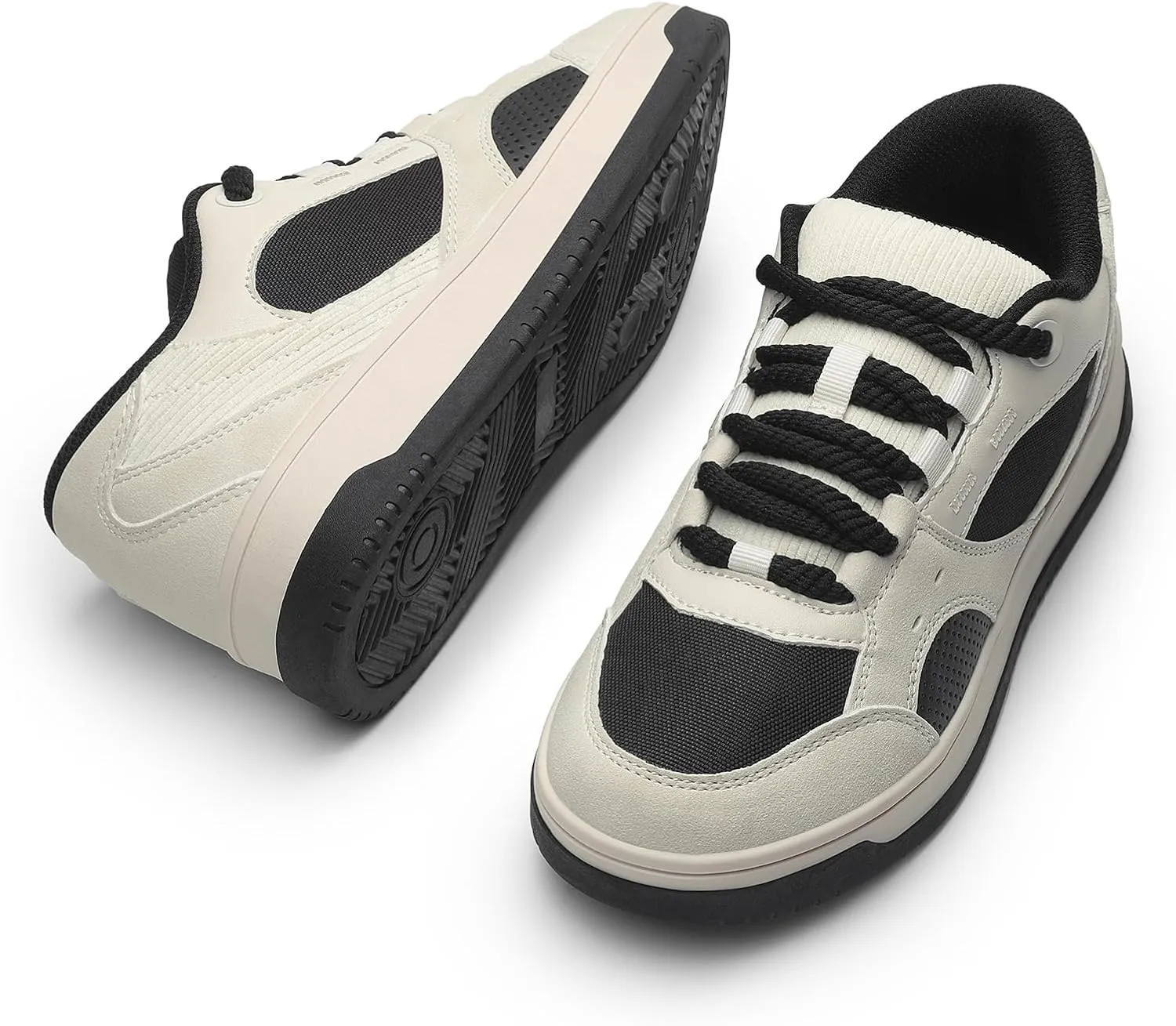 DREAM PAIRS Women's Skateboarding Shoes Low Top Walking Lace-Up Comfortable Casual Vivi Fashion Sneakers