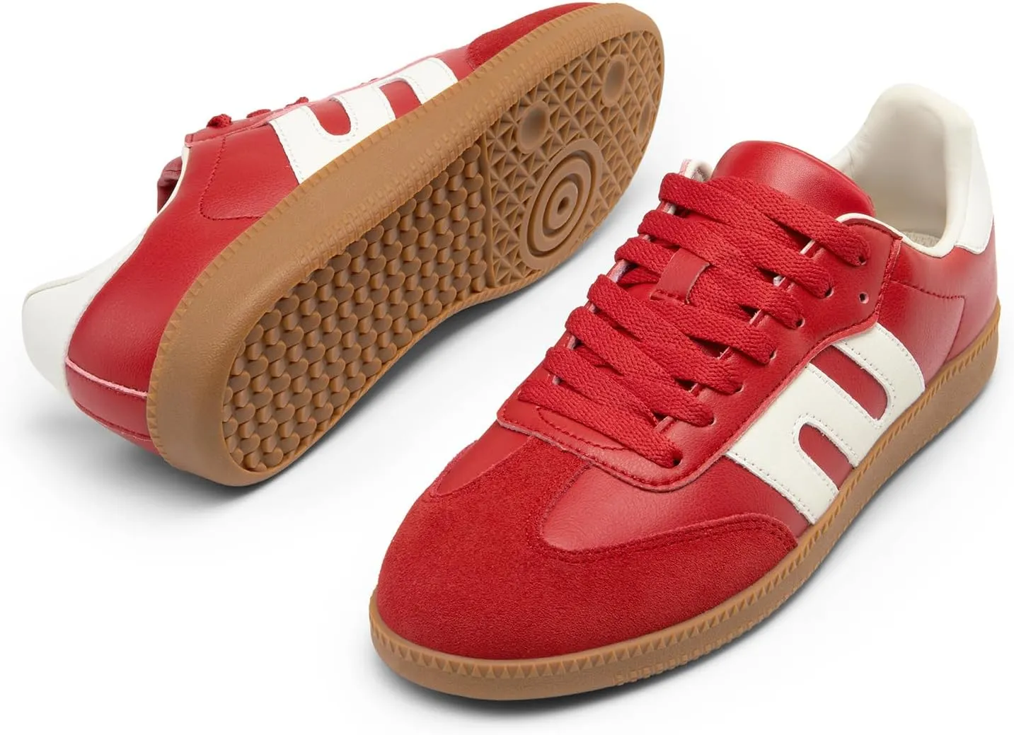 DREAM PAIRS Women's Tennis Sneakers Walking Nia Flat Low-Top Casual Lace-Up Comfortable Fashion Sneakers Shoes.