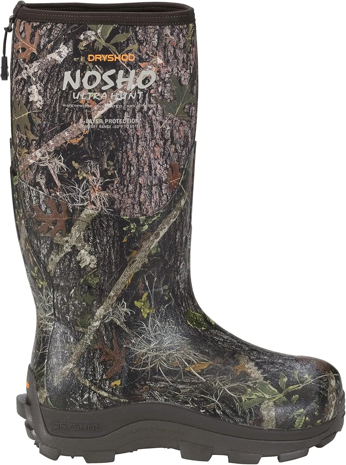 Dryshod Mens Nosho Ultra Hunt Extreme Conditions Waterproof Hunting Boots Camo