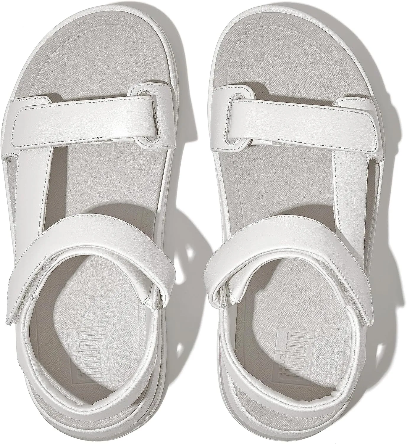 FitFlop Women's Surff Adjustable Leather Back-Strap Sandals