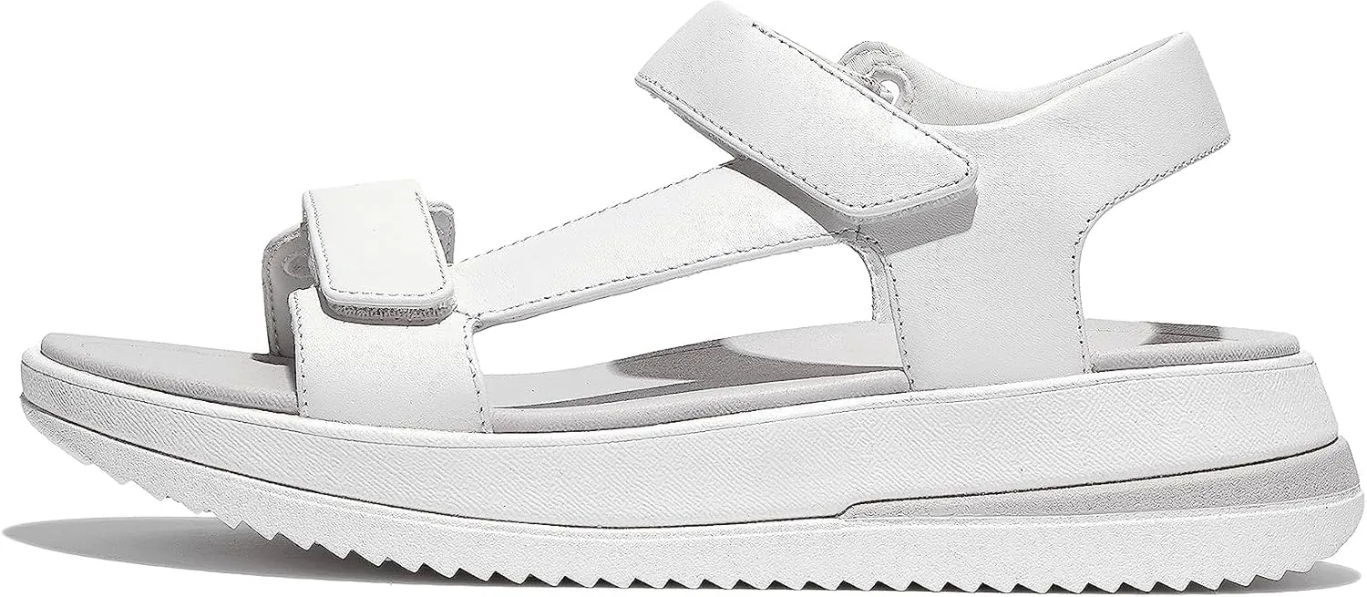 FitFlop Women's Surff Adjustable Leather Back-Strap Sandals
