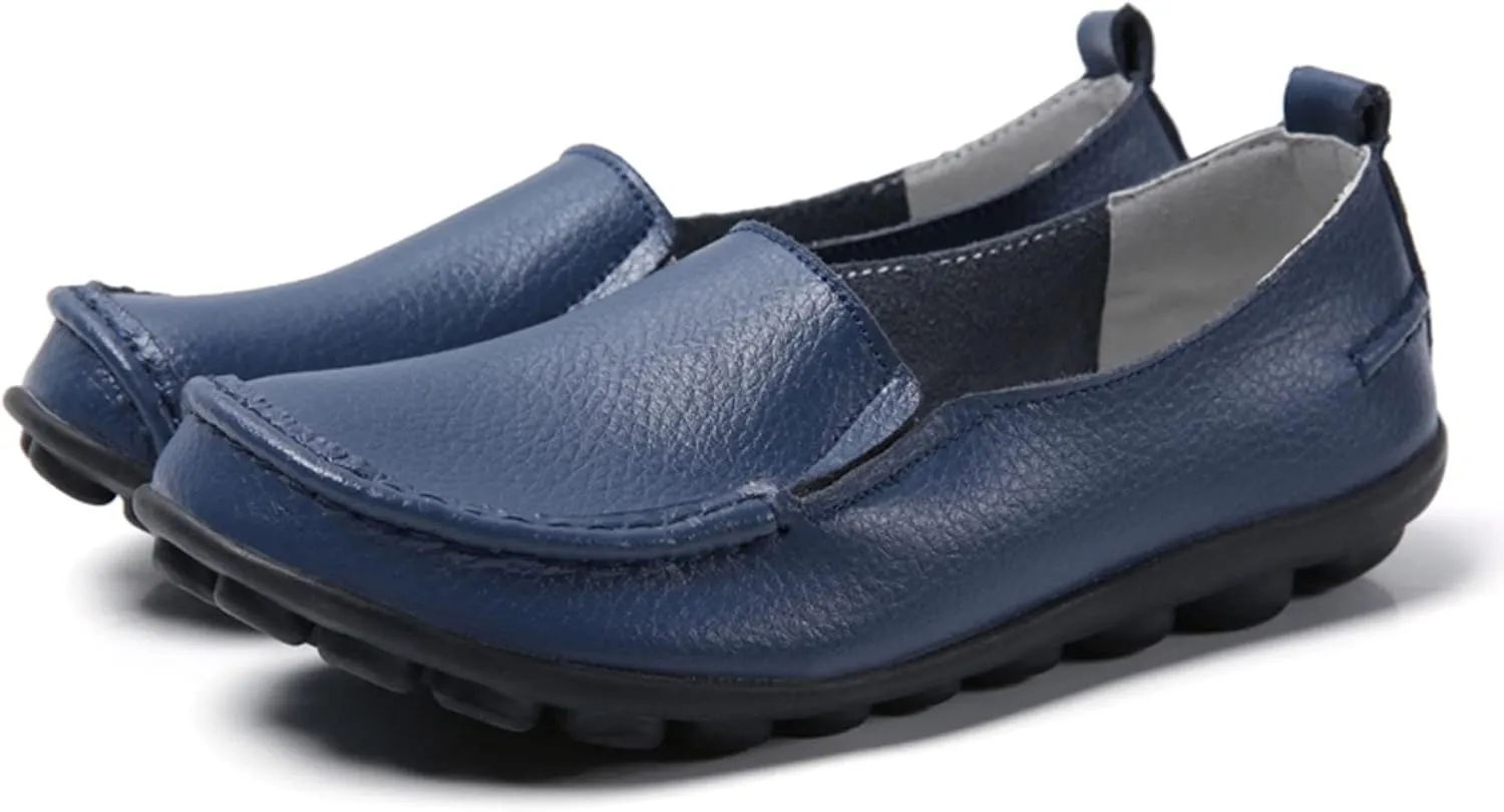 Flats Shoes Women's Comfort Penny Loafers Slip-Ons Walking Shoes Wide Width Orthopedic Shoes Business Casual Shoes