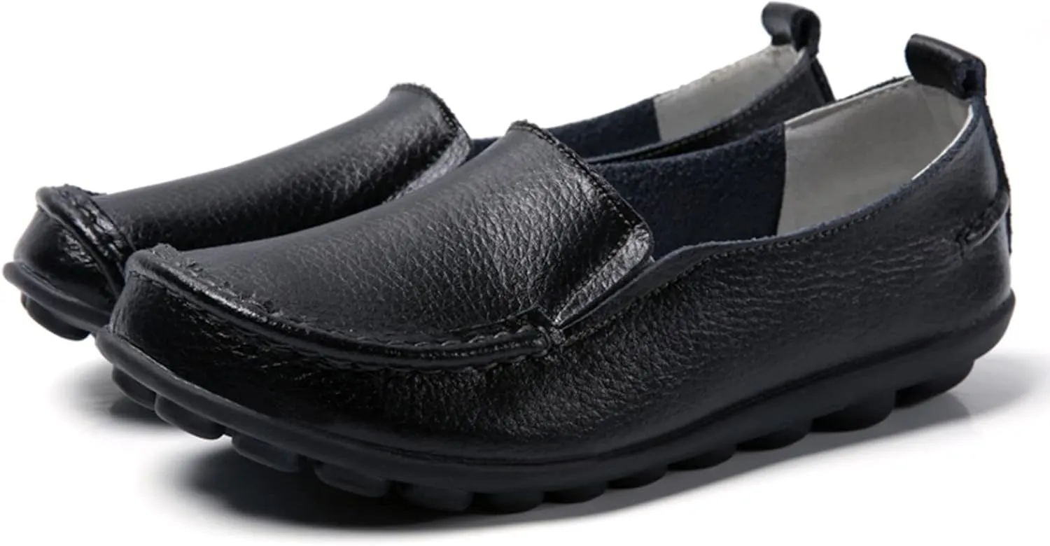 Flats Shoes Women's Comfort Penny Loafers Slip-Ons Walking Shoes Wide Width Orthopedic Shoes Business Casual Shoes