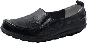 Flats Shoes Women's Comfort Penny Loafers Slip-Ons Walking Shoes Wide Width Orthopedic Shoes Business Casual Shoes