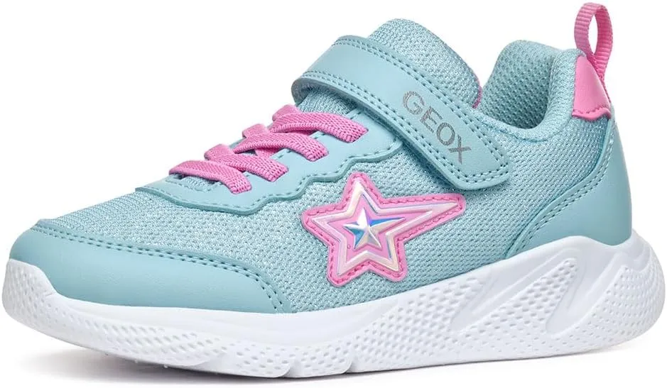 Geox Girl's J Sprintye (Little Big Kid) Sneakers