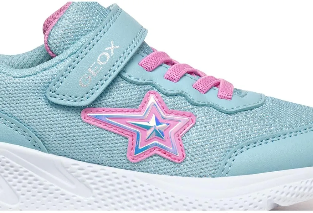 Geox Girl's J Sprintye (Little Big Kid) Sneakers