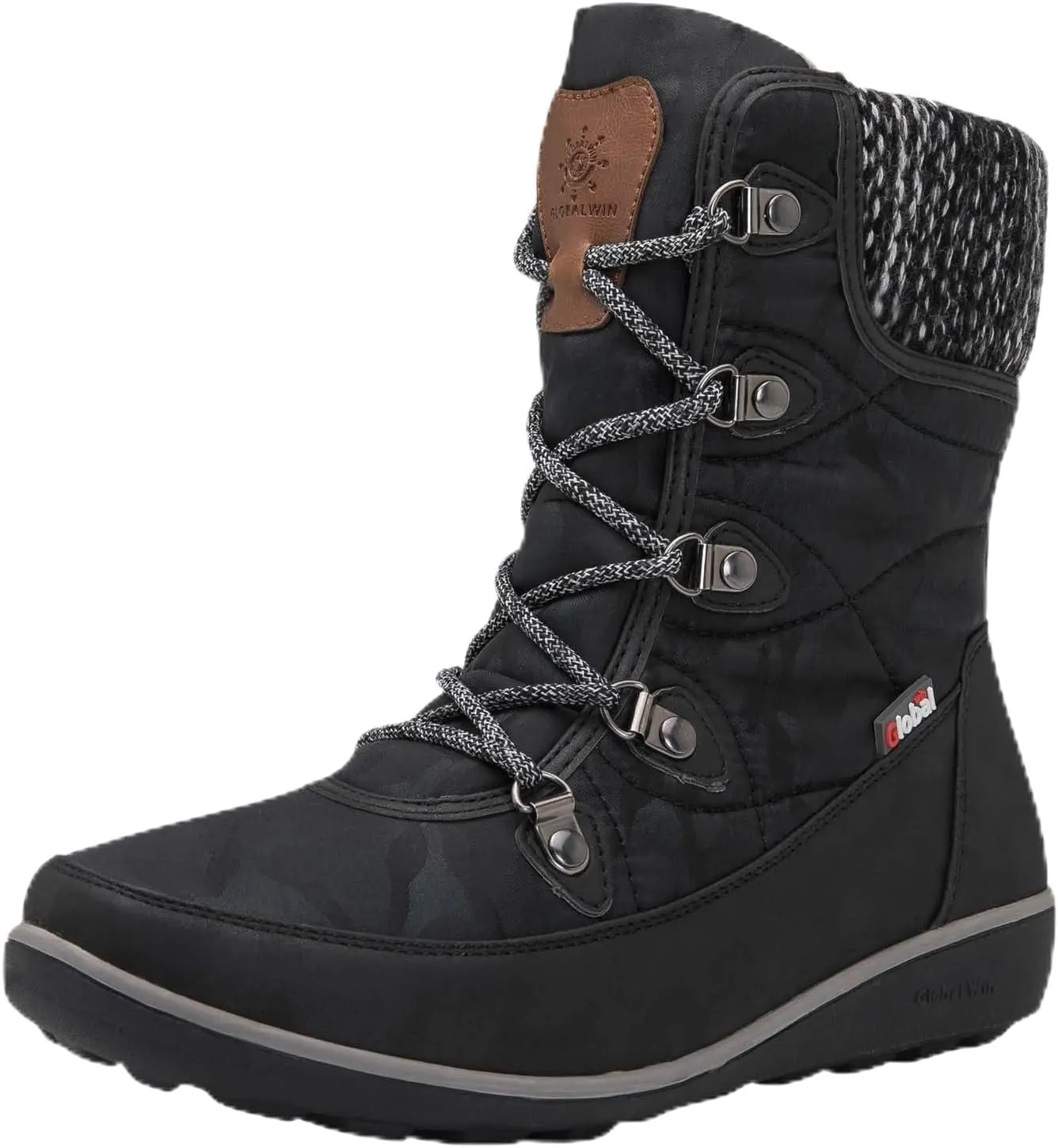 GLOBALWIN Women's Snow Boots Insulated Waterproof Winter Boots for Women Warm Fur Lined Booties