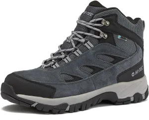 HI-TEC Yosemite WP Mid Waterproof Hiking Boots for Men, Lightweight Breathable Outdoor Trekking Shoes