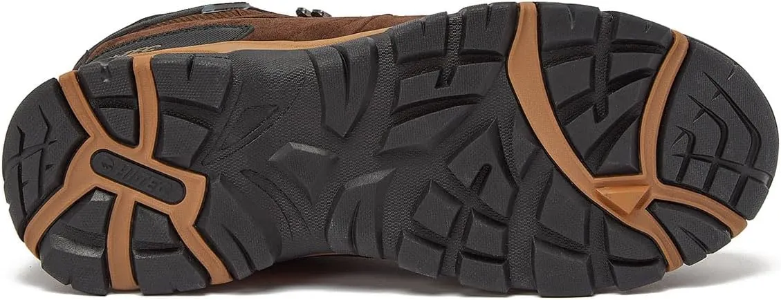 HI-TEC Yosemite WP Mid Waterproof Hiking Boots for Men, Lightweight Breathable Outdoor Trekking Shoes