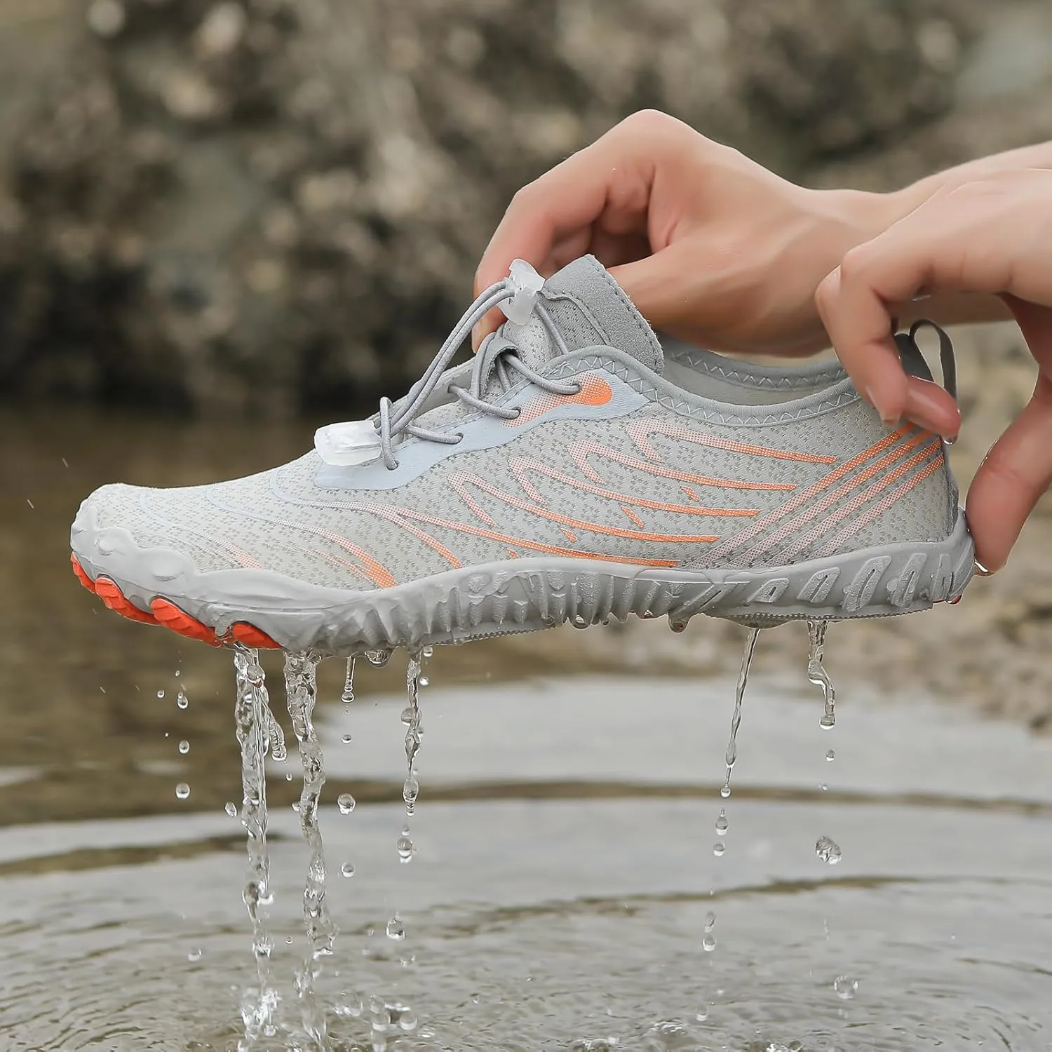 Hike Barefoot Shoes Footwear Breathable Healthy & Non-Slip Quick Dry Shoe Summer Outdoor Wide Toe Athletic Running Shoes