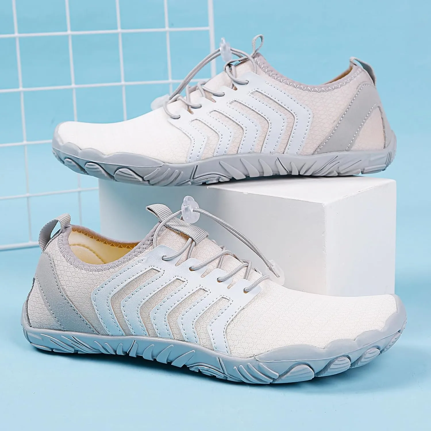 Hike Barefoot Shoes for Women Men Breathable Non-Slip Athletic Footwear Lightweight Breathable & Non-Slip Shoes Quick Dry Sneakers Grounded Comfort Wear Wide Toe Water Shoe
