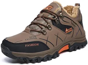 Hiking Boots Mens Winter Boots Snow Shoes Casual Lightweight Waterproof Snow Boots All-Terrain Breathable Outdoor Ankle Boots Trekking Hiking Shoes hiking boots men hiking boots